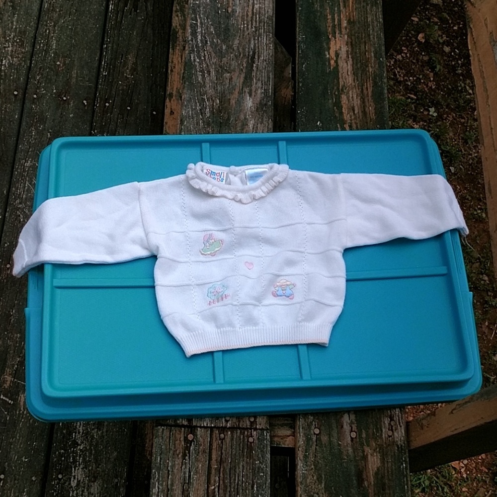 Small Steps size 6 to 9 months sweater.